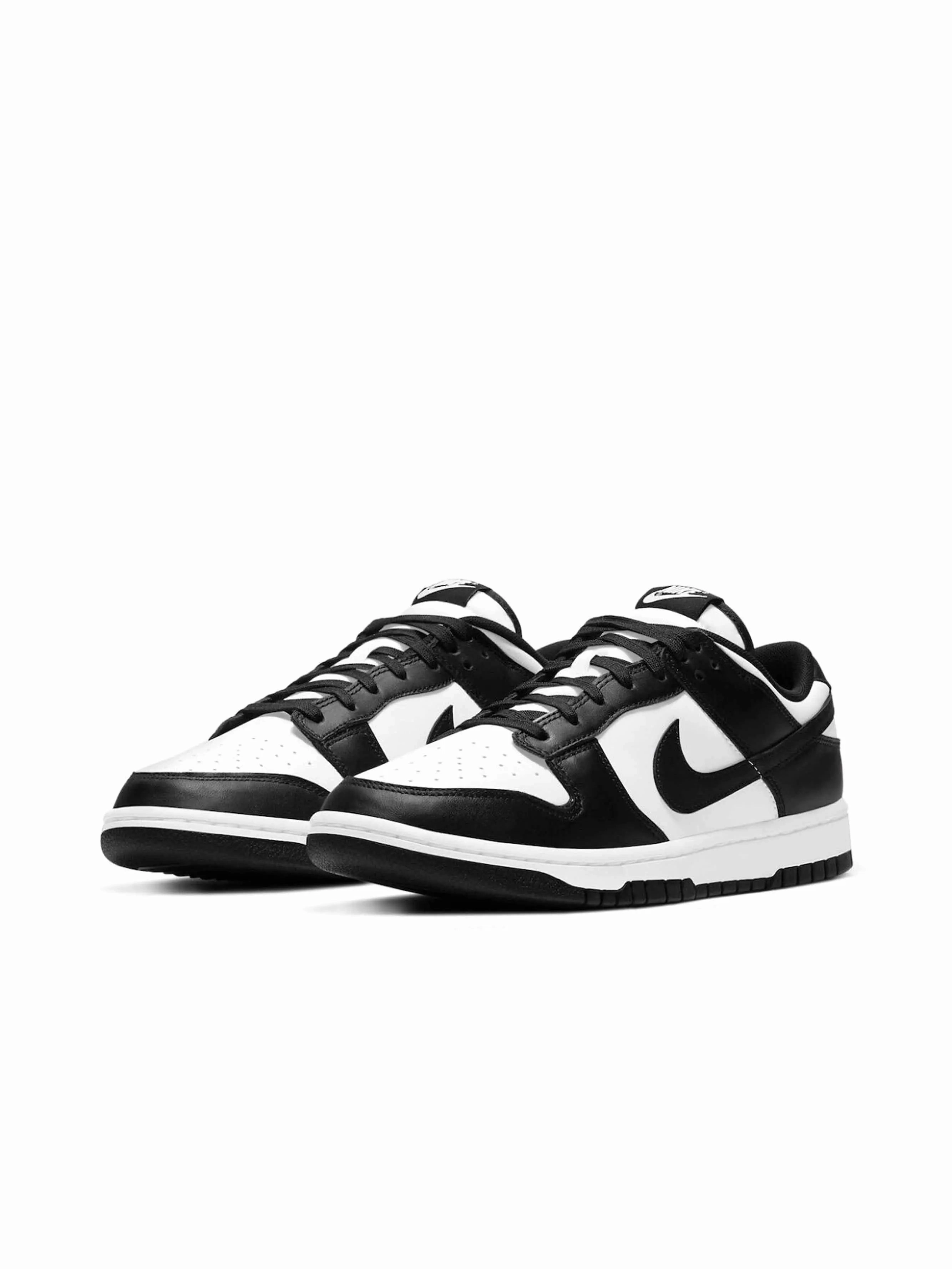 non - stretchy upper shoes Nike Dunk Low Retro White Black Panda Dunk (2021)